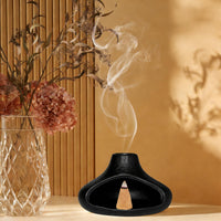 Black Ceramic Palo Santo Holder