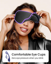 Purple 3D Sleep Mask