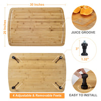 Bamboo Stove Cover Board
