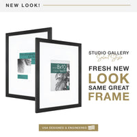 Black Matted Photo Frame