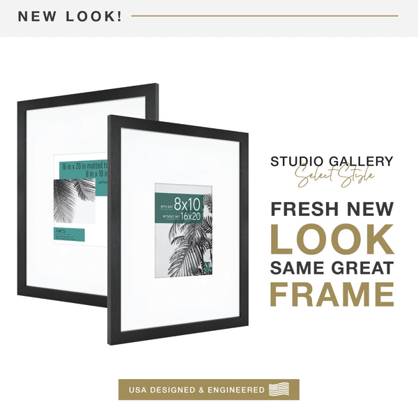 Black Matted Photo Frame