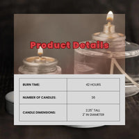 Disposable Liquid Candles