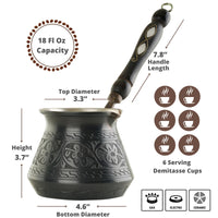 Copper Turkish Coffee Pot