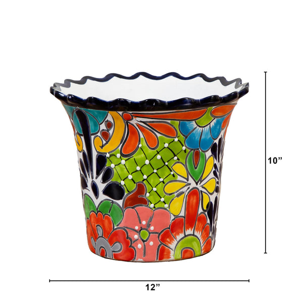 Talavera Ceramic Planter