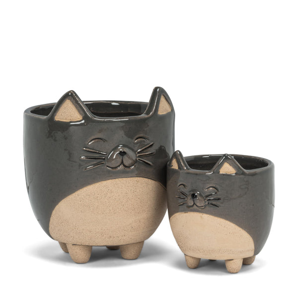 Cat on Legs Planter