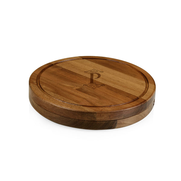 Round Acacia Cheese Board