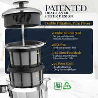Polished Steel French Press