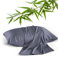 Dark Grey Bamboo Pillowcases (Set of 4)