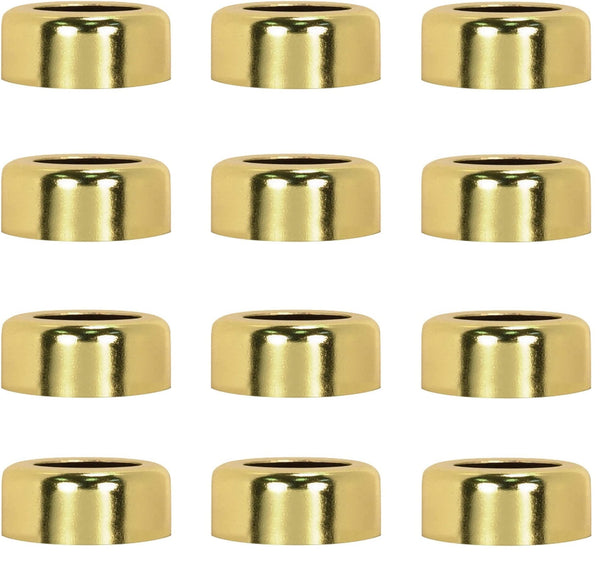 Brass Candle Covers (Set of 12)