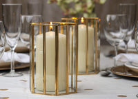 Ivory Dripless Pillar Candles (Set of 6)