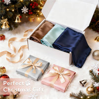 Black Satin Pillowcases (Set of 8)