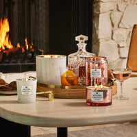 Sparkling Rose Candle Jar
