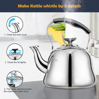 Silver Tea Kettle