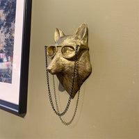 Fox Head Wall Decor