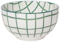 Wobbly Check Country Bowls (Set of 4)