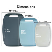 Blue Gray Cutting Boards (Set of 3)