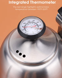 Brushed Gooseneck Kettle