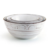 White Serving Bowls (Set of 3)
