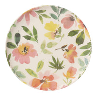 Green Floral Melamine Set (Set of 12)