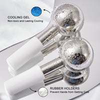 White Steel Ice Globes