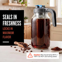 Gray Cold Brew Coffee Maker