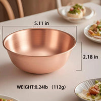 Copper Serving Bowl