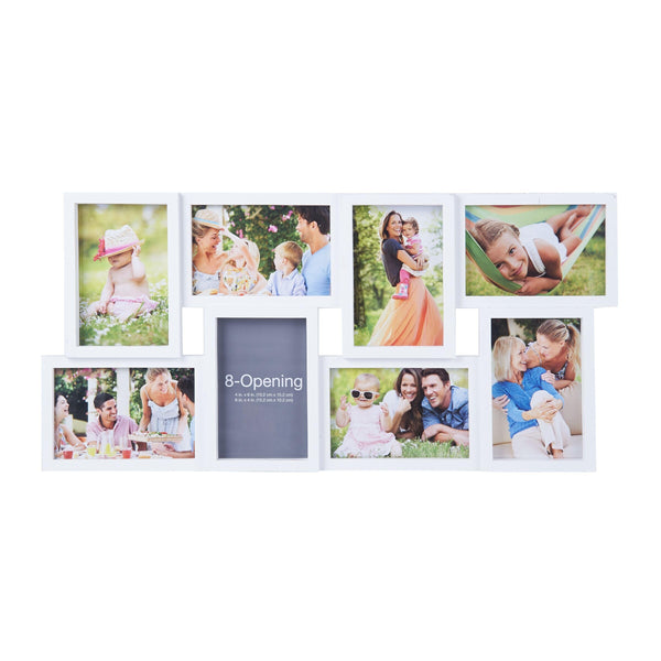 White Collage Picture Frame