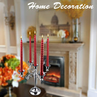 Silver 5-Arm Candelabra