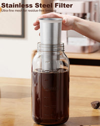 Black Cold Brew Coffee Maker