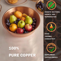 Copper Serving Bowl