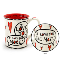 Red Stoneware Mug
