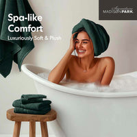 Green Cotton Bath Sheets (Set of 2)