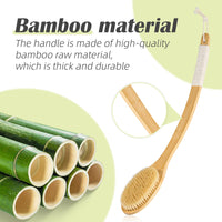 Beige Bamboo Body Brush