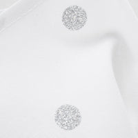 Silver Polka Dot Napkins (Set of 4)