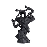 Black Climbing Sculpture