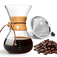 Glass Pour Over Coffee Maker