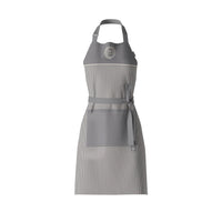 Grey Cotton Chef Apron