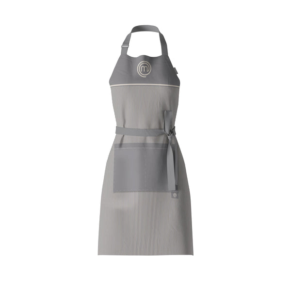 Grey Cotton Chef Apron