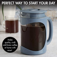 Blue Cold Brew Coffee Maker