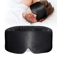 Black Silk Blackout Mask