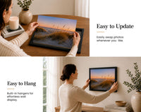 Black Wood Poster Frame (2)