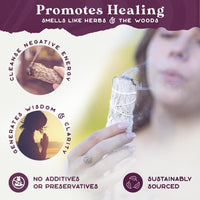White Sage Smudge Sticks (Set of 6)