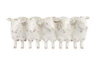 Cream Sheep Trough Planter