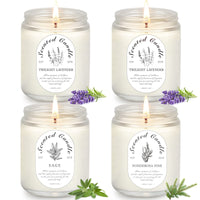 Soy Wax Candles (Set of 4)