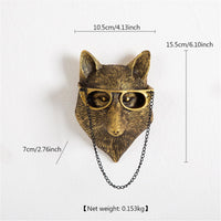 Fox Head Wall Decor