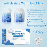 Steam Heated Eye Masks