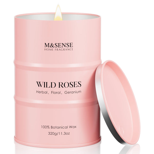 Wild Rose Soy Candle