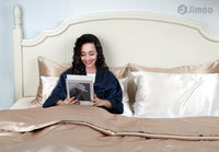 Ivory Silk Pillowcase