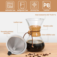 Glass Pour Over Coffee Maker