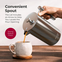 Insulated Steel French Press